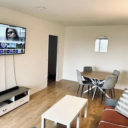 Apartman T2 Merignac, Tram, Airport, 6p *