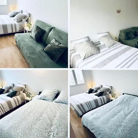 T2 Merignac, Tram, Airport, 6p Apartman *